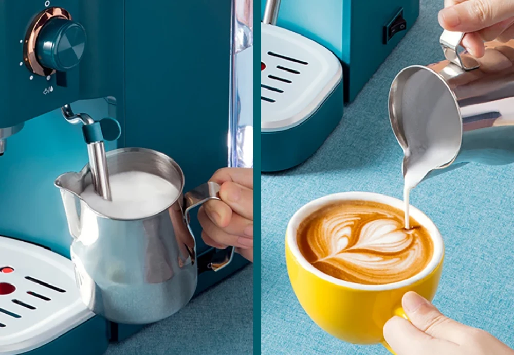 coffee and espresso machine with frother